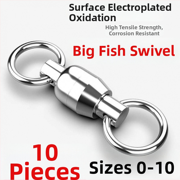 Tackle Swivel Connector, visoko brzinsko okretanje, amortizer, veliki set linija