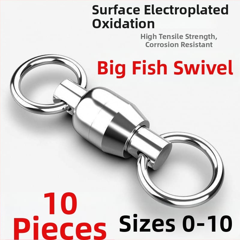 Tackle Swivel Connector, visoko brzinsko okretanje, amortizer, veliki set linija