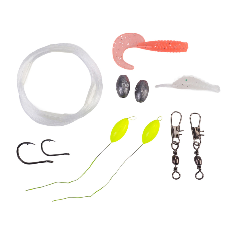 Túlélő horgászzsinór-készlet — halászati felszerelés készlet; összetevő: horgászzsinór; kategória: halászati felszerelés készlet; márka: Egyéb