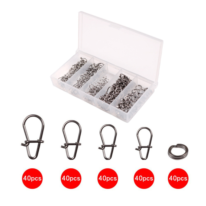 Shark ribolovni set – Model 30522432160, spojni prsten u obliku bundeve, dvostruki set prstena, mamac