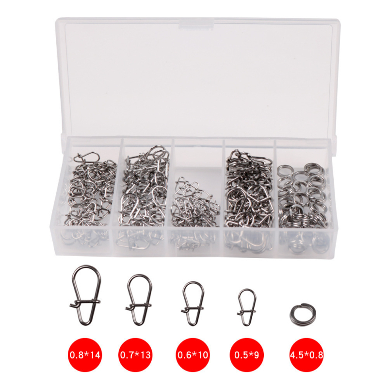 Shark ribolovni set – Model 30522432160, spojni prsten u obliku bundeve, dvostruki set prstena, mamac