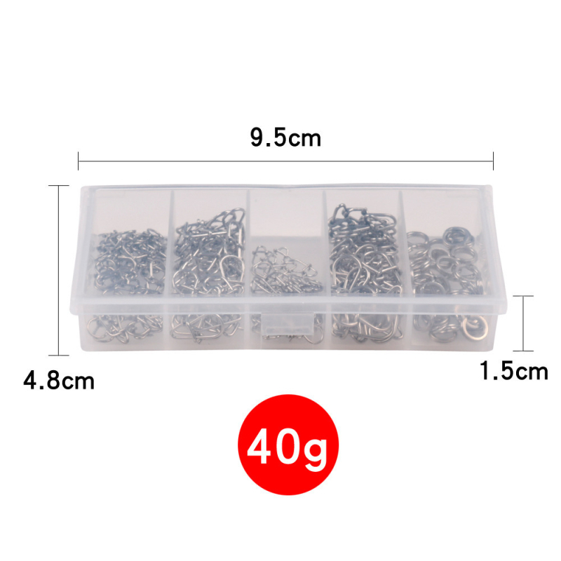 Shark ribolovni set – Model 30522432160, spojni prsten u obliku bundeve, dvostruki set prstena, mamac