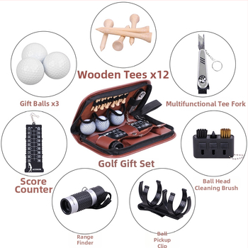 HOW-TRUE Golf set dodataka s višenamjenskim alatom u kutiji za poklon
