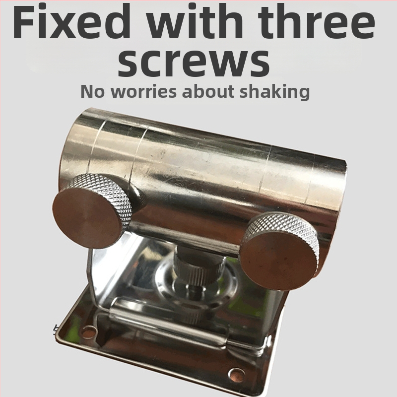 Kalapüügi vihmavarju alus – roostevabast terasest, sisestustüüp, universaalne, tugevdatud konstruktsioon, mudel 42752