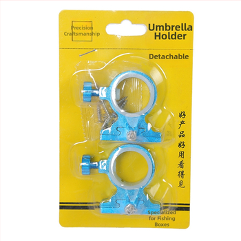 Alumīnija-magnija sakausējuma saliekamā makšķerēšanas lietussarga turētājs, dalāma tipa, bez demontāžas, komponents 36986511026