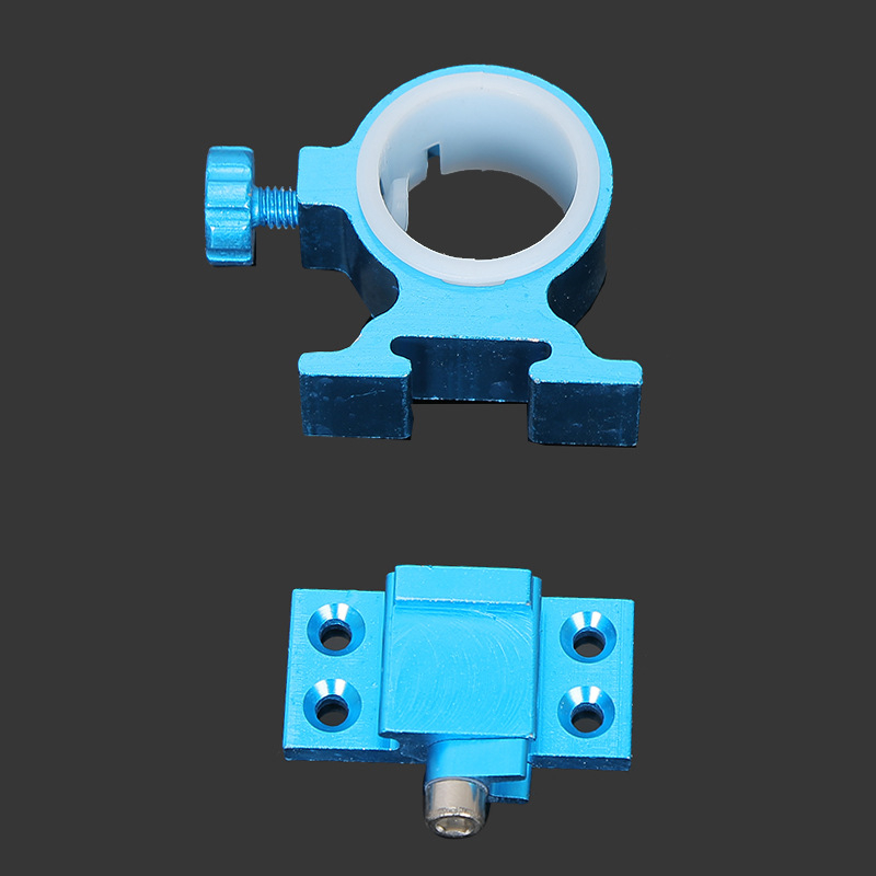 Alumīnija-magnija sakausējuma saliekamā makšķerēšanas lietussarga turētājs, dalāma tipa, bez demontāžas, komponents 36986511026