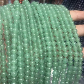 7A razred prirodnih zelenih aventurin okruglih perli od prirodnog kamena, slobodne perle za poluproizvode DIY narukvica