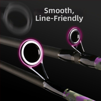 Hasda Ilgų nuotolių meškerių komplektas — itin tvirtas anglies pluoštas, rankena tipo pistoleto ir tiesi rankena, ritė lašinio vandens formos