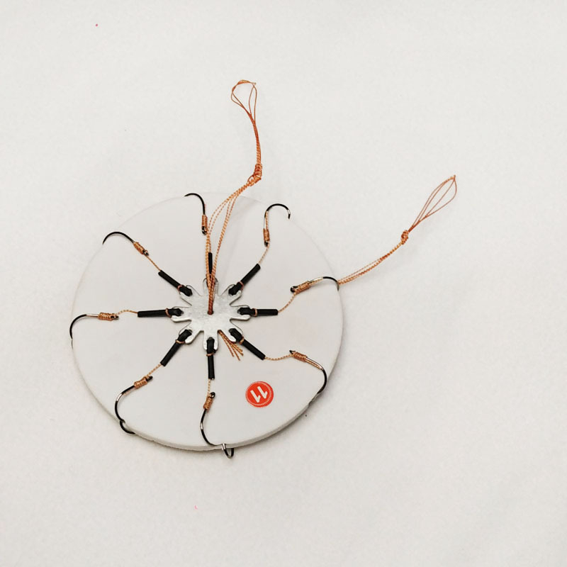 Dvo-dijelni set udica za ribolov s Flip, Disc i Pancake udicama; Marka Zhongtai Fishing Gear; Materijal: Quality