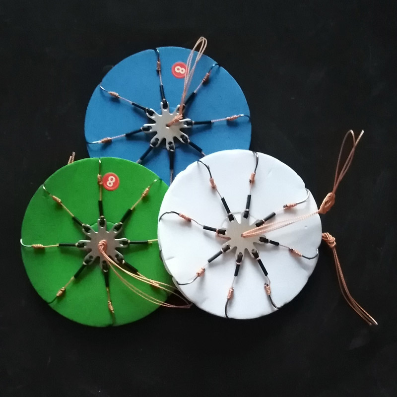 Dvo-dijelni set udica za ribolov s Flip, Disc i Pancake udicama; Marka Zhongtai Fishing Gear; Materijal: Quality