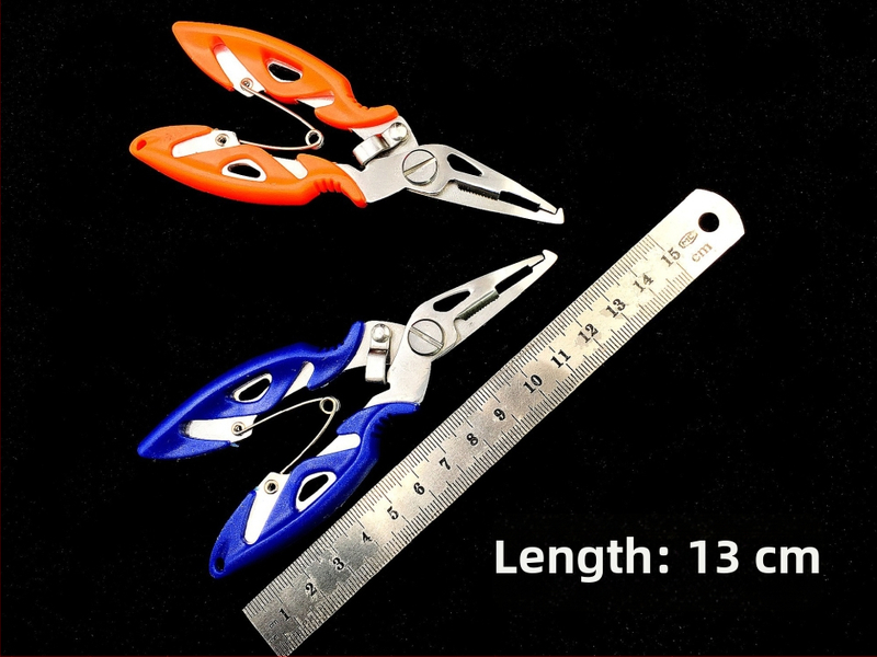 Punk daudzfunkcionālas makšķernieku knaibles ar izliektu muti, auklas griezējs un atslēdzējs – Izcelsme Jiangsu