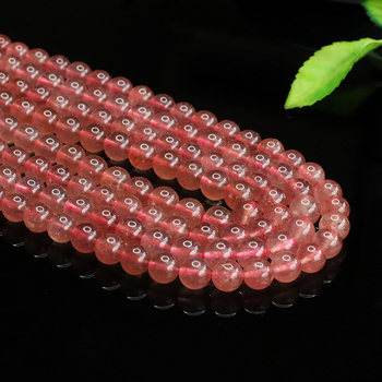 Ai yu labave perle od jagodnog kristala – polirane