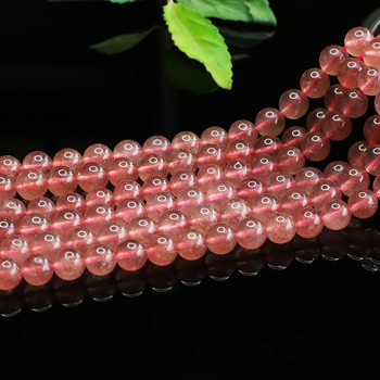 Ai yu labave perle od jagodnog kristala – polirane