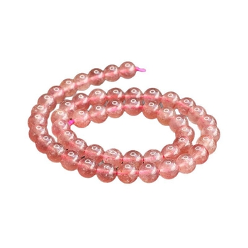 Ai yu labave perle od jagodnog kristala – polirane