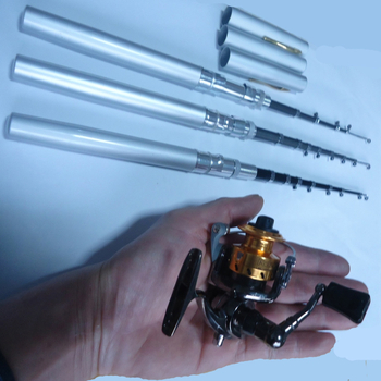 Zvejas nūja ar pilnmetāla spining mehānisms — Yilongtai autorizēts privātais zīmols, zvejas komplekts