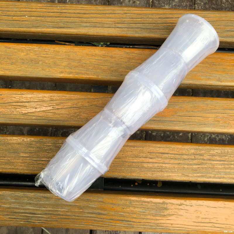 Ribolovna mjerni čašica, trodijelni set, tvrde plastike, čašica za mamce s mjernom skalom