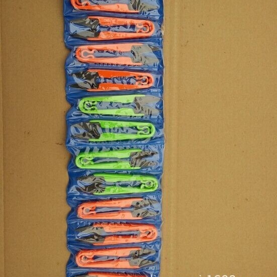 Foarfece cu formă U pentru tăierea firelor de broderie și linia de pescuit, lame din tungsten steel, design portabil — Old Fishing Gear