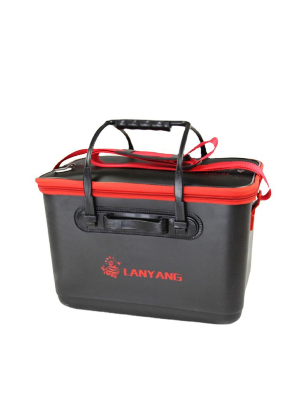 Hordozható műanyag élőhalas vödör kültéri horgászathoz, integrált vastagodott dizájnnal