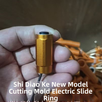 Elektrinis slydimo žiedas pjaustymo matrica komplektas su šešiakampiu vieno paspaudimo nustatymu ir jungiamąja linija (įeina žvejybos linija)