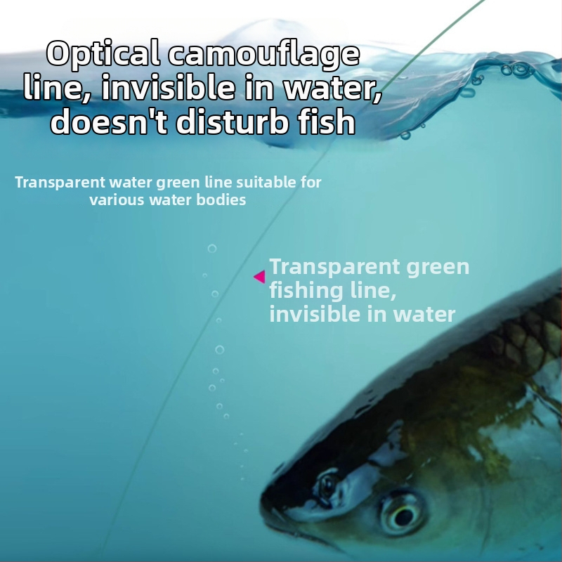 Pastiprināts neilona zvejas līnijas komplekts, garums 2.7 m, zvejai