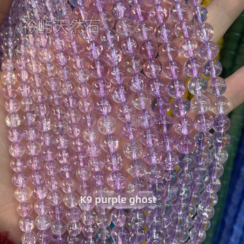 Sklenené korálky na DIY šperky - voľné korálky, spracovanie: brúsenie a leštenie suroviny, značka Jinyu natural stone, luxusný štýl, guľaté korálky, vzor Nobleman