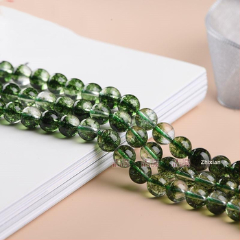 Szabadon felfűzhető gyöngyök mesterséges kristályból, polírozott felület, kerek alakú