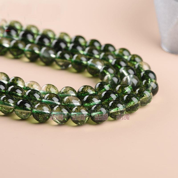 Szabadon felfűzhető gyöngyök mesterséges kristályból, polírozott felület, kerek alakú