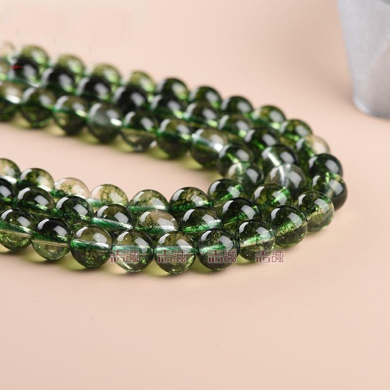 Szabadon felfűzhető gyöngyök mesterséges kristályból, polírozott felület, kerek alakú