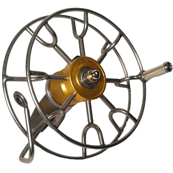 Spinning reel από ανοξείδωτο χάλυβα; μεταλλικός μηχανισμός ψαρέματος; προέλευση Sichuan; συσκευασία: 1
