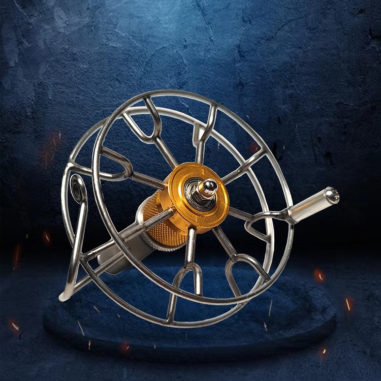Spinning reel από ανοξείδωτο χάλυβα; μεταλλικός μηχανισμός ψαρέματος; προέλευση Sichuan; συσκευασία: 1
