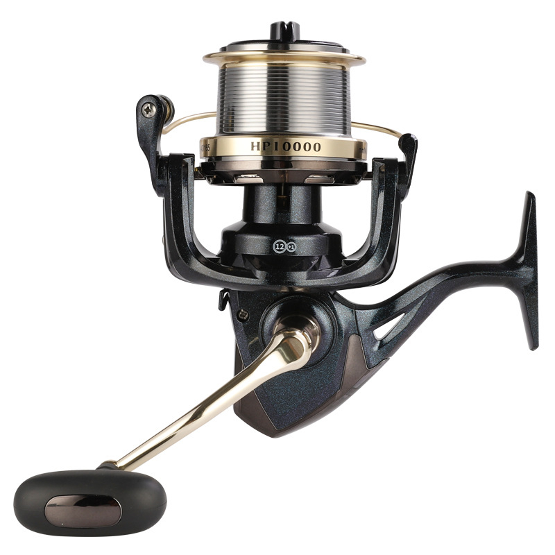Spinning reel AOJIANGSHARK | Μεταλλική κατασκευή | Ιδιόκτητη ετικέτα | Συσκευασία 10 τεμάχια