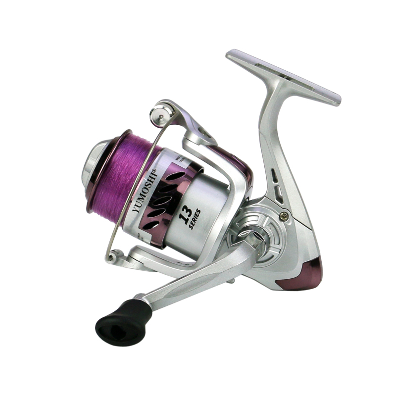 YUMOSHI spinning navijač s linijom, kutija 40 komada, licencirana privatna oznaka