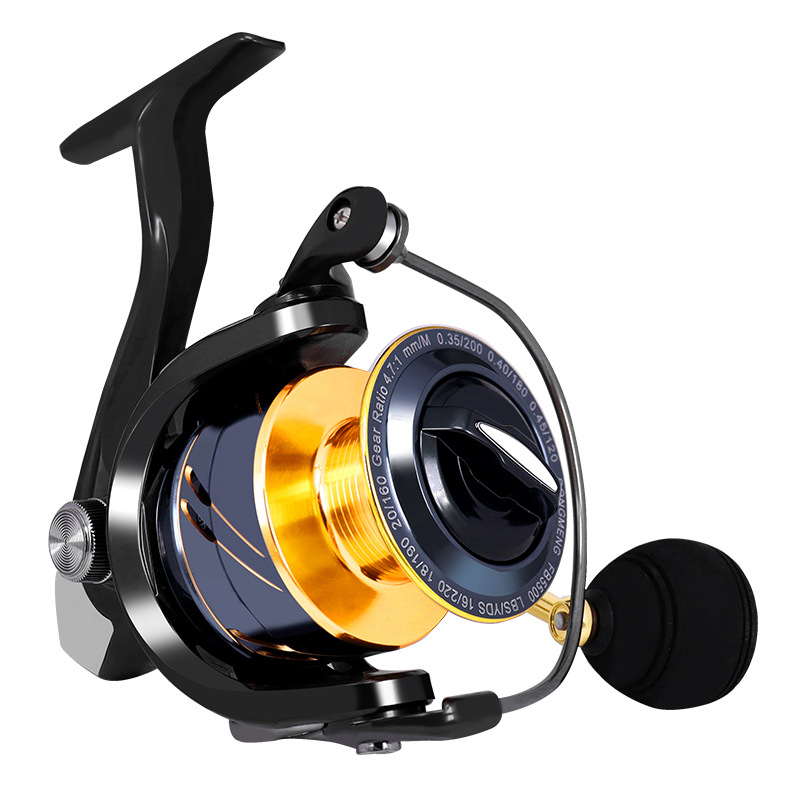 Navion 1500-6500 metalni spinning kolut, anti-zamotavanje, lagan za slanu vodu