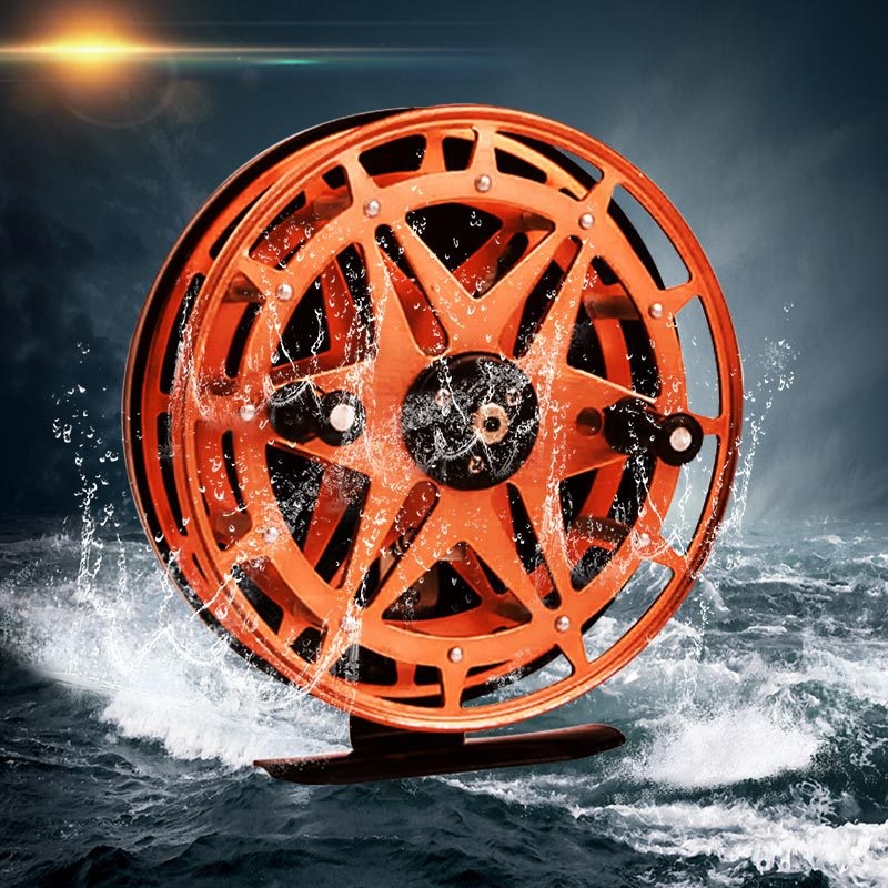 Prosperity muhački ribolovni kolut, metalno kolo za mamce, čelični osov, dvostruki ležajevi, Hebei, pakiranje 50