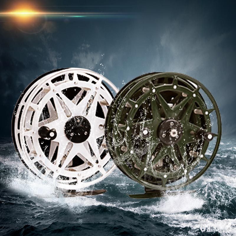 Prosperity muhački ribolovni kolut, metalno kolo za mamce, čelični osov, dvostruki ležajevi, Hebei, pakiranje 50