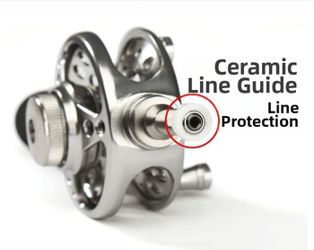 Silver Fox ribolovni kolut, potpuno metalna konstrukcija, integrirani mehanizam, paket od 50 komada, podrijetlo Kina