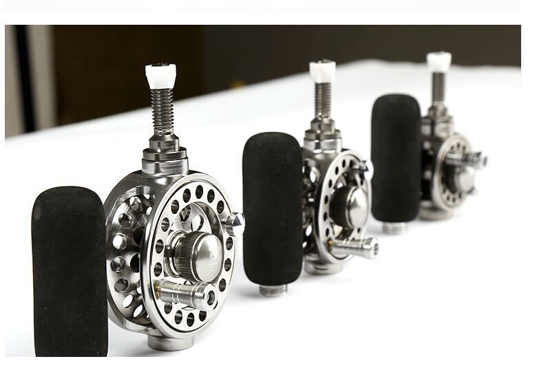 Silver Fox ribolovni kolut, potpuno metalna konstrukcija, integrirani mehanizam, paket od 50 komada, podrijetlo Kina