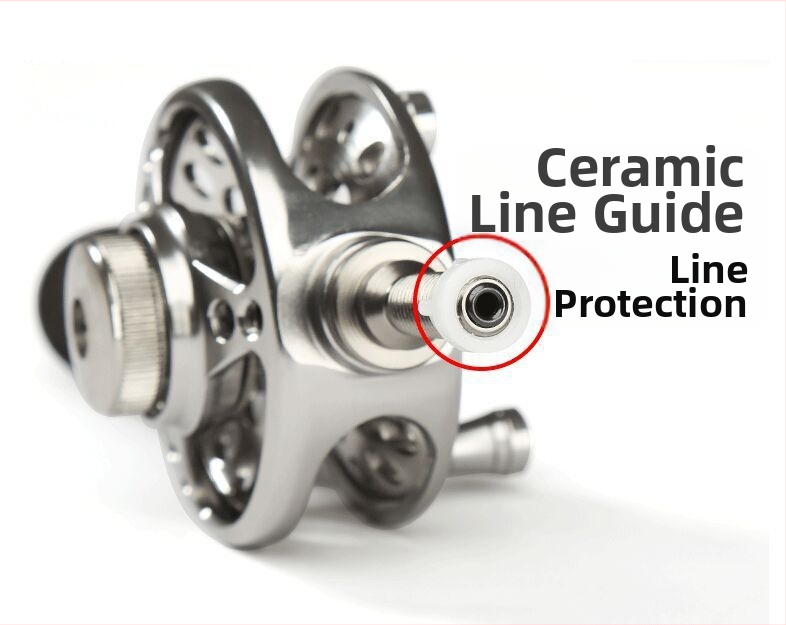 Silver Fox ribolovni kolut, potpuno metalna konstrukcija, integrirani mehanizam, paket od 50 komada, podrijetlo Kina