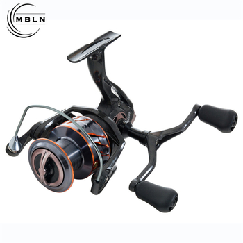 Spinning navijač s punim karbonskim tijelom, visok omjer prijenosa, dvostruka ručica, namijenjen mamcima, metalna konstrukcija