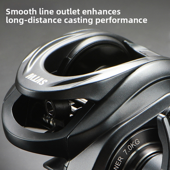 Witcher ribarska mulineta s magnetnom kočnicom, kratka osovina, duboki bubanj (Model 255301)