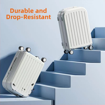 ABS/PC kohver lukuga avamisega, ülikerge, kulumiskindel, vargusvastane, lennureisidele sobiv, universaalsed rattad, kaal 2,8 kg.