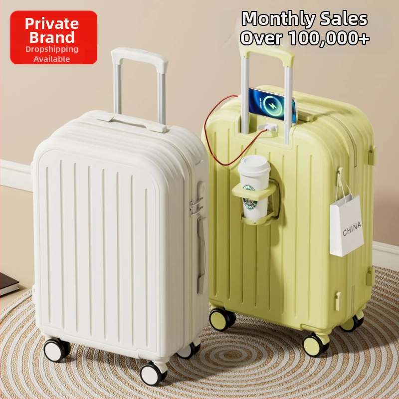 ABS/PC kohver lukuga avamisega, ülikerge, kulumiskindel, vargusvastane, lennureisidele sobiv, universaalsed rattad, kaal 2,8 kg.