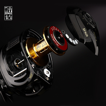 Kunting morska maškar za ribolov — dvostruka kočnica, otpor 8 kg, dugačko bacanje