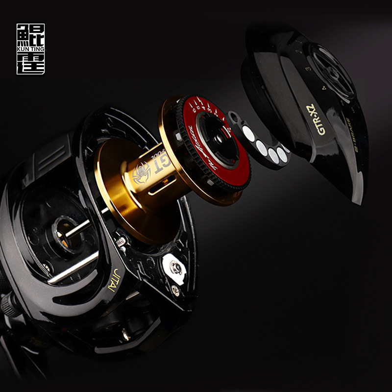 Kunting morska maškar za ribolov — dvostruka kočnica, otpor 8 kg, dugačko bacanje