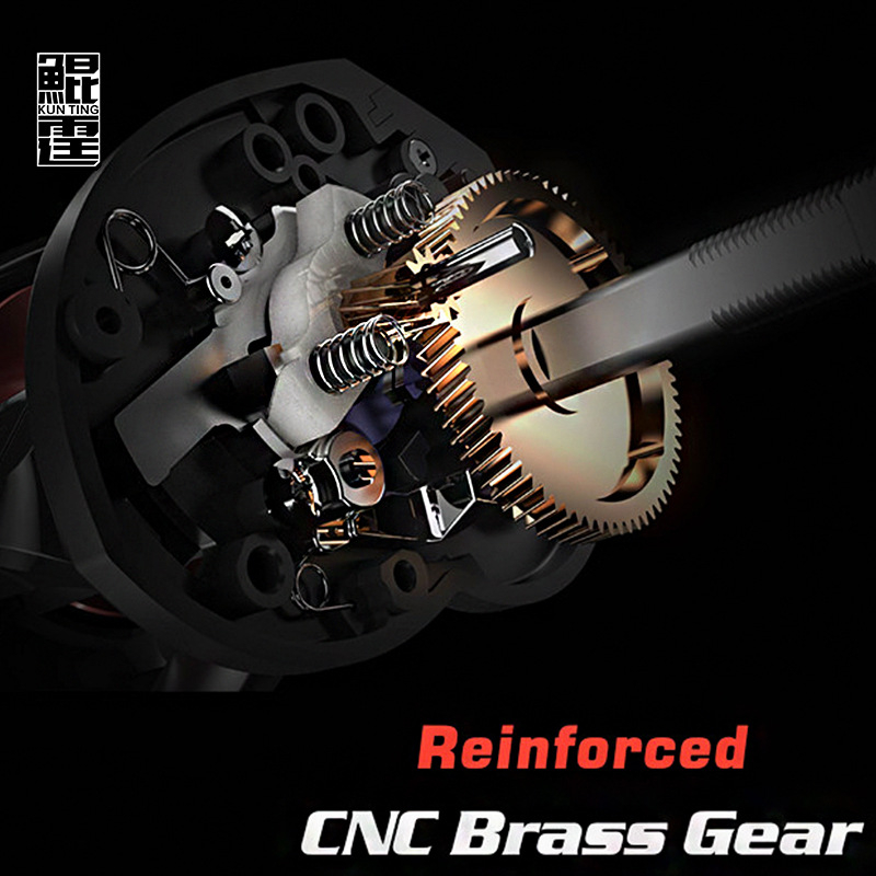 Kunting morska maškar za ribolov — dvostruka kočnica, otpor 8 kg, dugačko bacanje