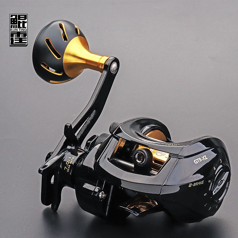 Kunting morska maškar za ribolov — dvostruka kočnica, otpor 8 kg, dugačko bacanje