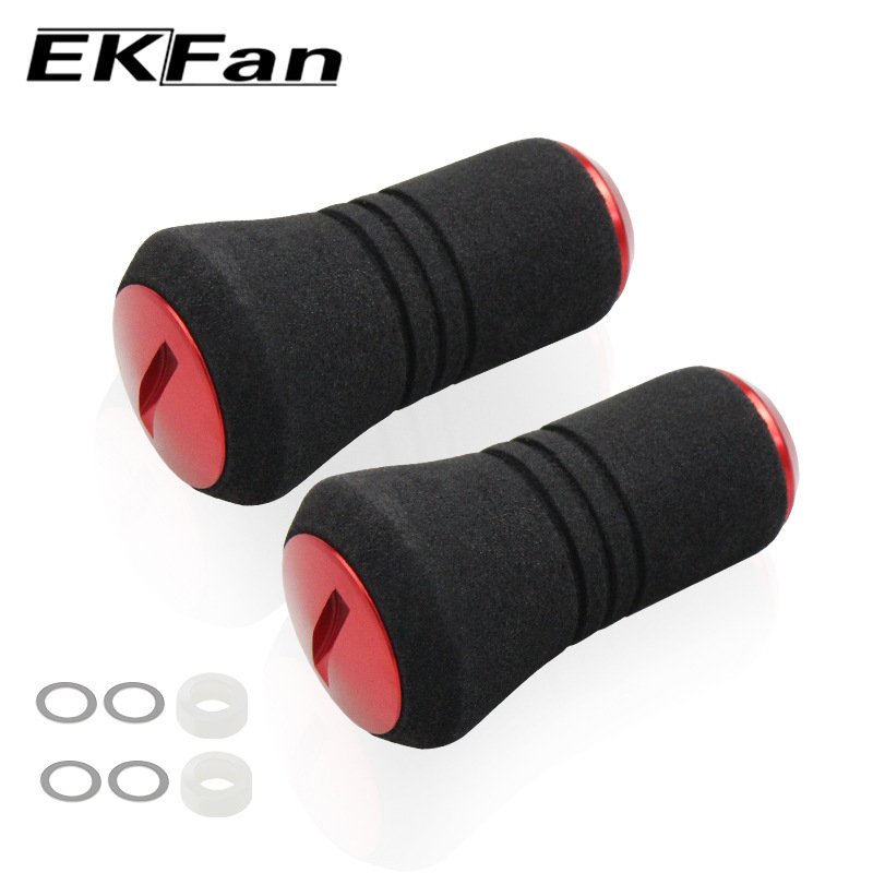 EKfan gumb za navijanje s EVA drškom, kuglični grip, dizajn kap vode, univerzalna kompatibilnost