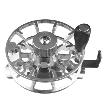 Haisheng D55 potpuno metalni navijač s prednjim kočnicom za fly fishing i ledeni ribolov