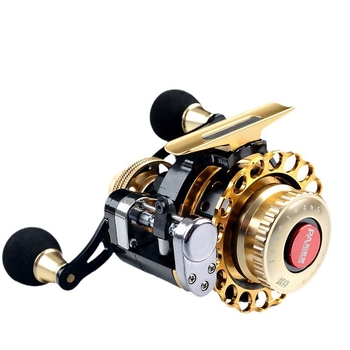 Ribolovni kolut s magnetskim kočnicom, mikro olovne težine i sporo spuštanje jednim pritiskom gumba