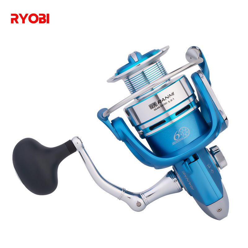 Ryobi Sea Slice spinner navijak — dlhý hod, kovový rám, presný prevod
